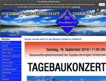 Tablet Screenshot of neuehelene.de